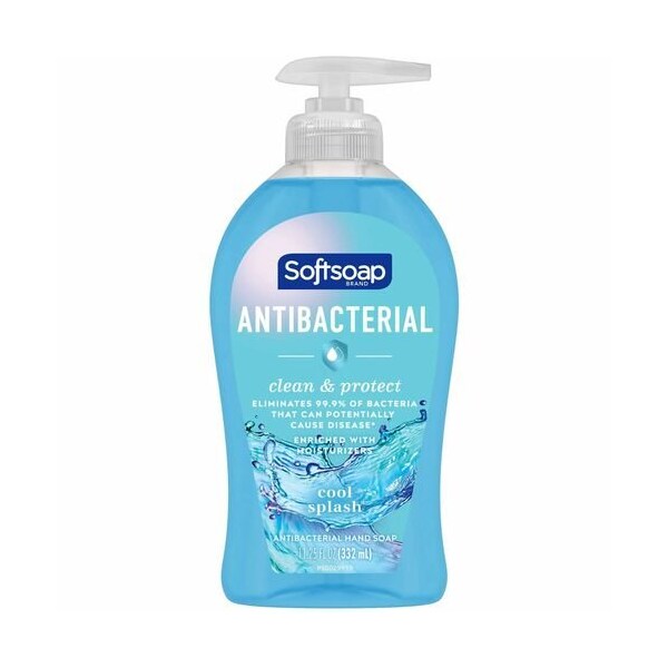 Colgate-Palmolive Co Hand Soap, Antibacterial, Clean&Protect, 11.25oz, Blue CPCUS07327A - main